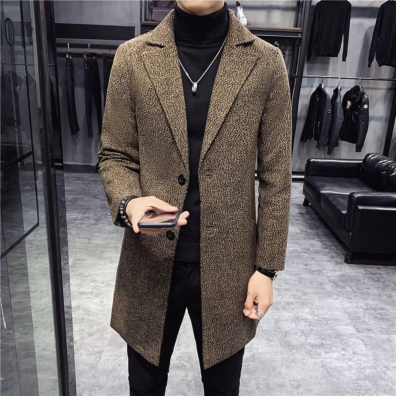 Men's Renvor Overcoat | Relvorn