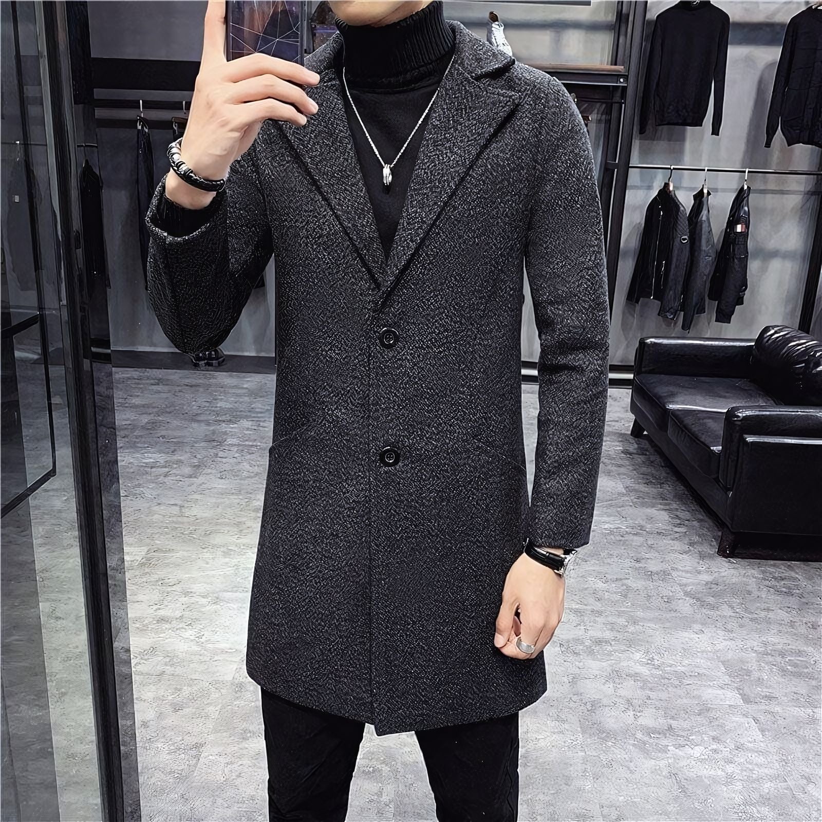 Men's Renvor Overcoat | Relvorn