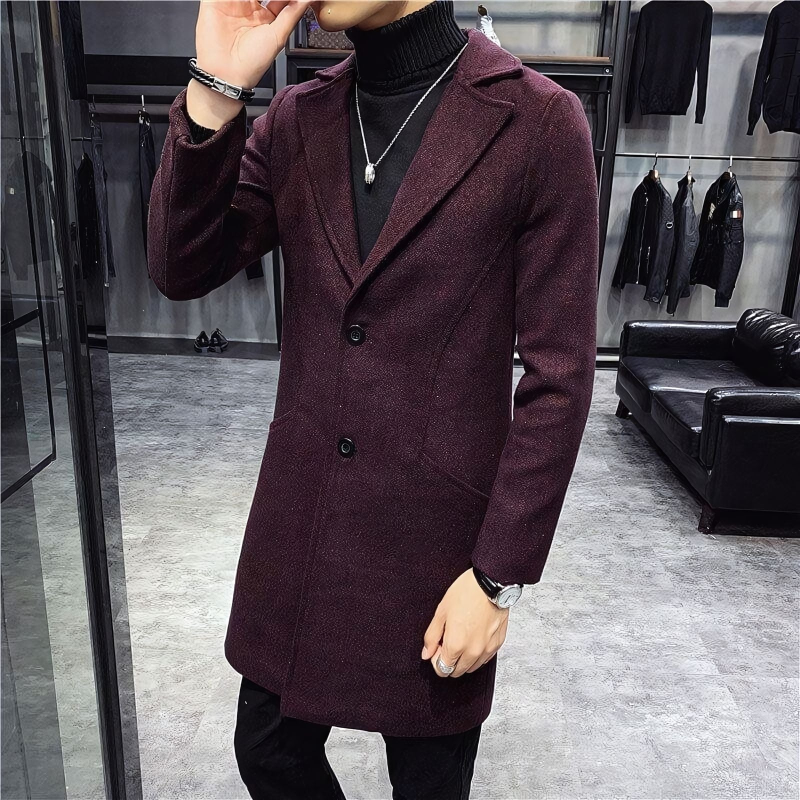 Men's Renvor Overcoat | Relvorn