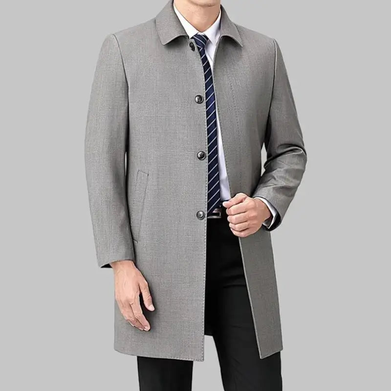 Men's Clean Finish Overcoat | Relvorn