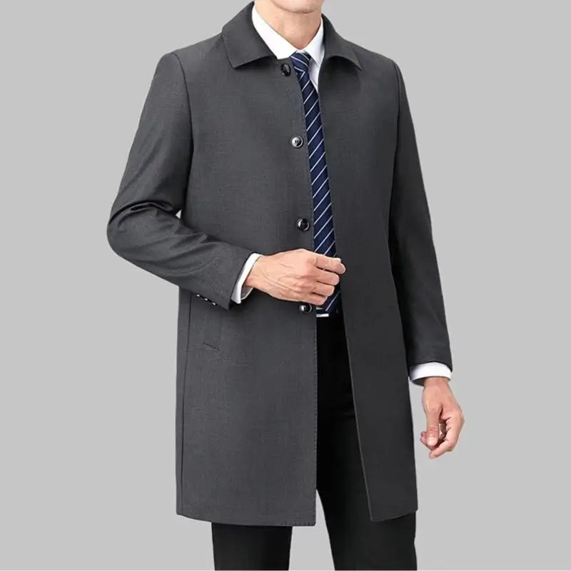 Men's Clean Finish Overcoat | Relvorn