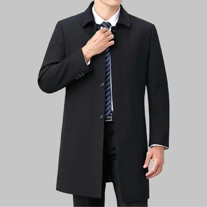 Men's Clean Finish Overcoat | Relvorn