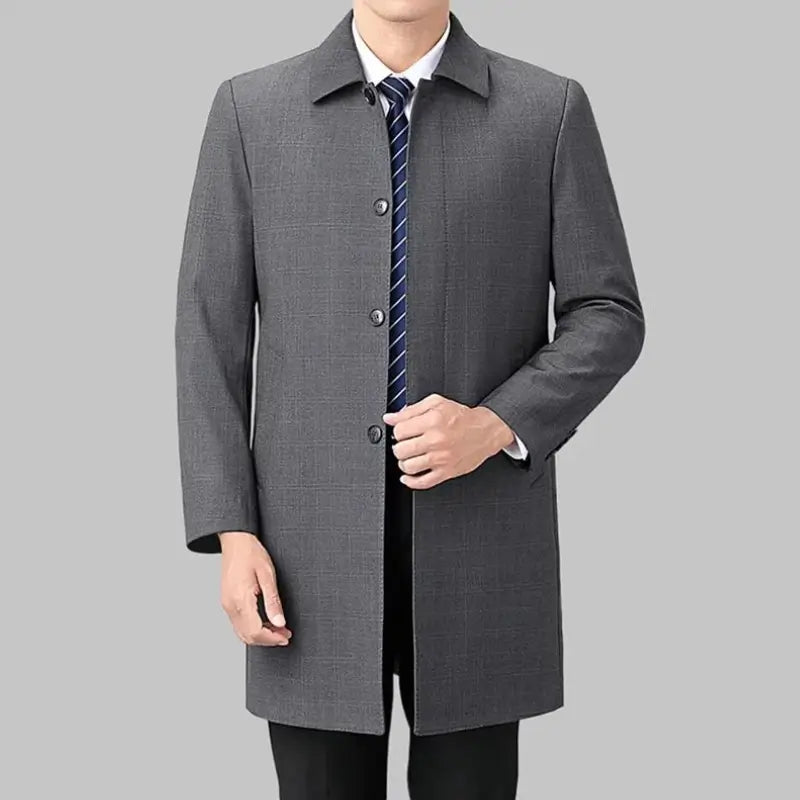 Men's Clean Finish Overcoat | Relvorn