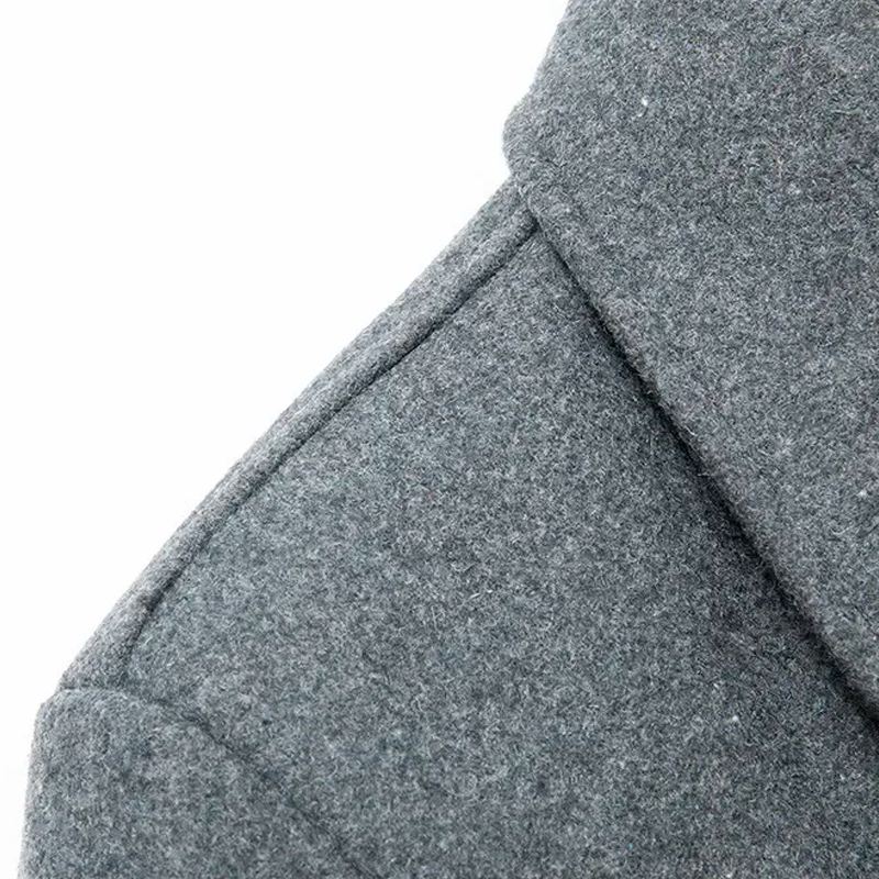 Men's Short Denmark Wool Overcoat | Relvorn
