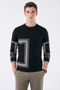 Men's Atlas Geometric Pattern Sweater | Relvorn