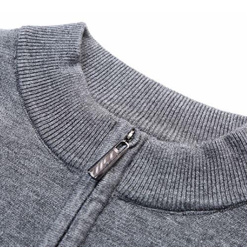Chandail quart de zip à col montant Eston pour homme | Relvorn