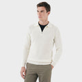 Men's Ribbed Denmark Quarter-Zip Sweater | Relvorn