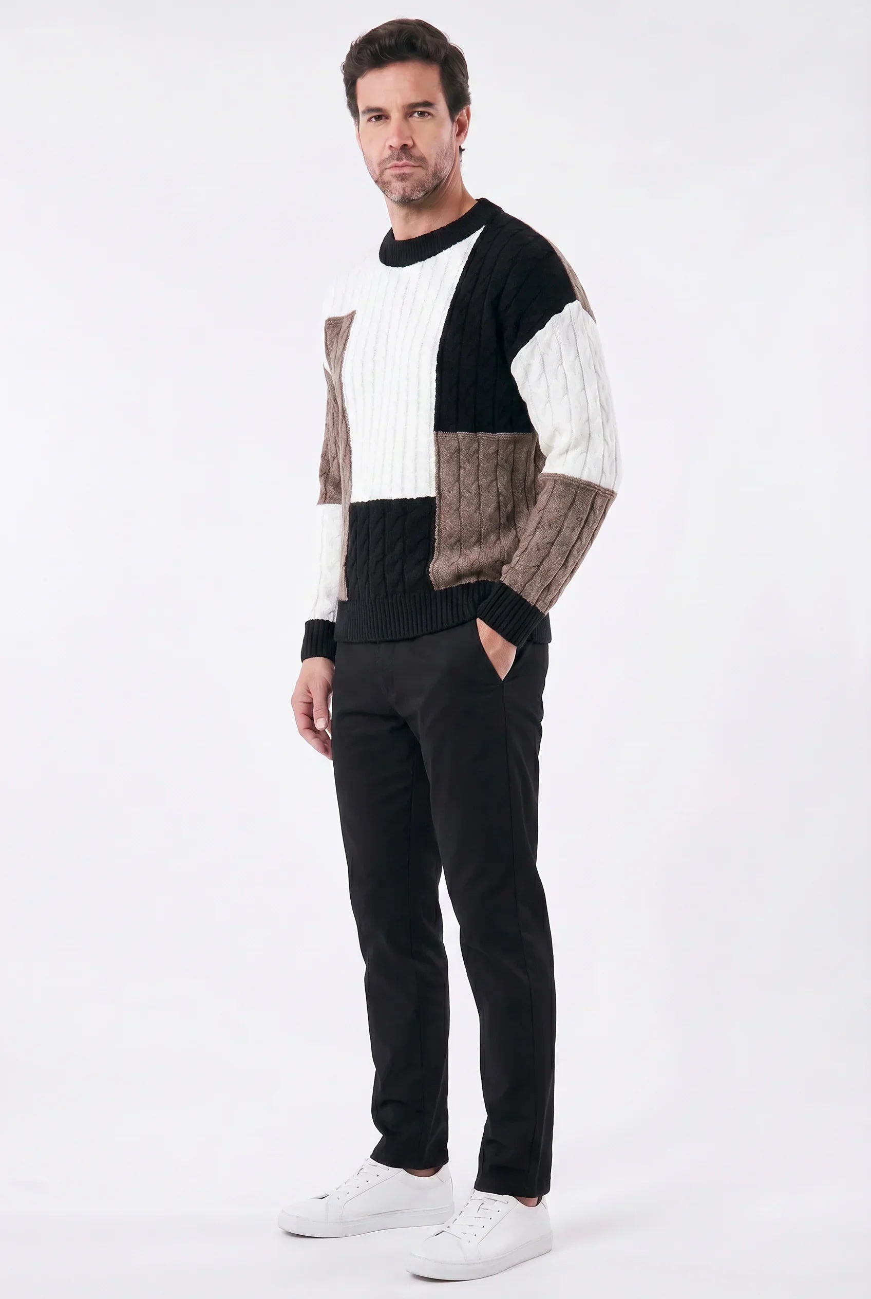 Men's Casual Knit Lightweight Street Sweater | Relvorn