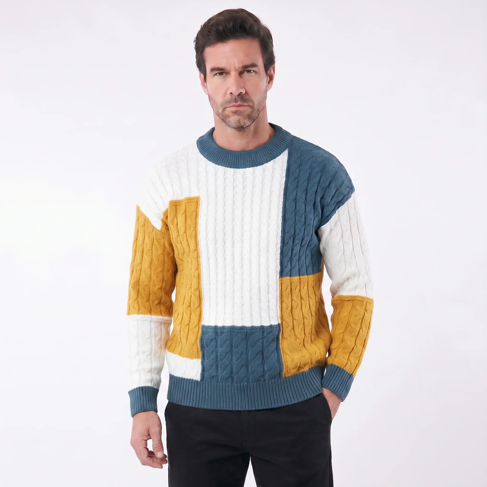 Men's Casual Knit Lightweight Street Sweater | Relvorn