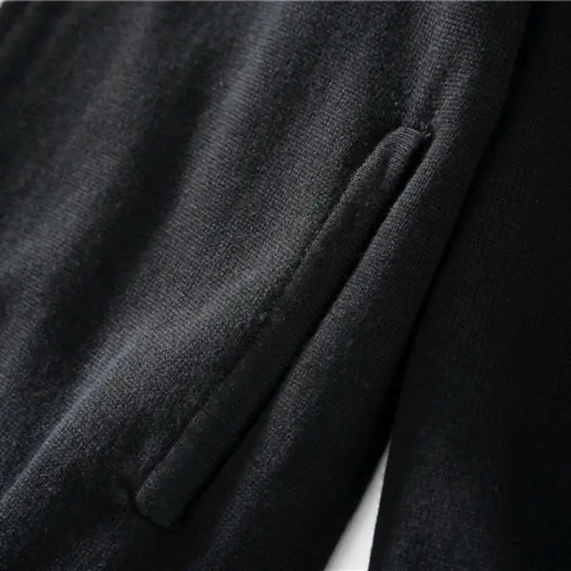 Men's High Collar Quarter-Zip Sweater | Relvorn