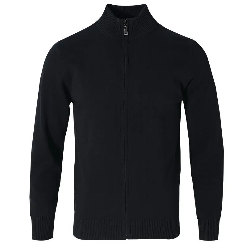 Men's High Collar Quarter-Zip Sweater | Relvorn