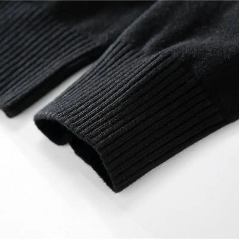 Men's High Collar Quarter-Zip Sweater | Relvorn
