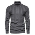 Men's High Collar with Structured Fit Sweater | Relvorn