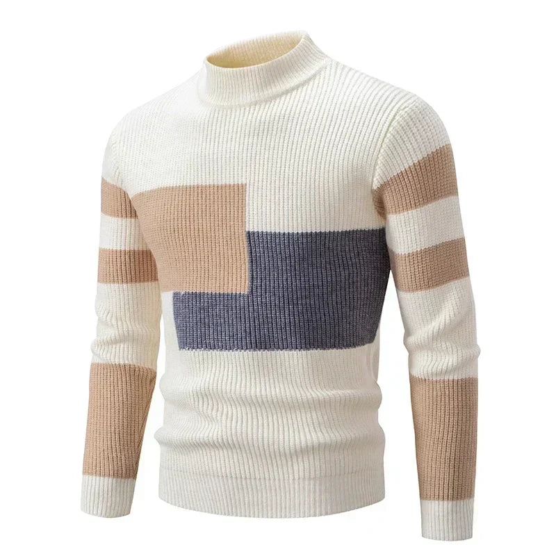 Men's Pullover in Ribbed Knit Sweater | Relvorn