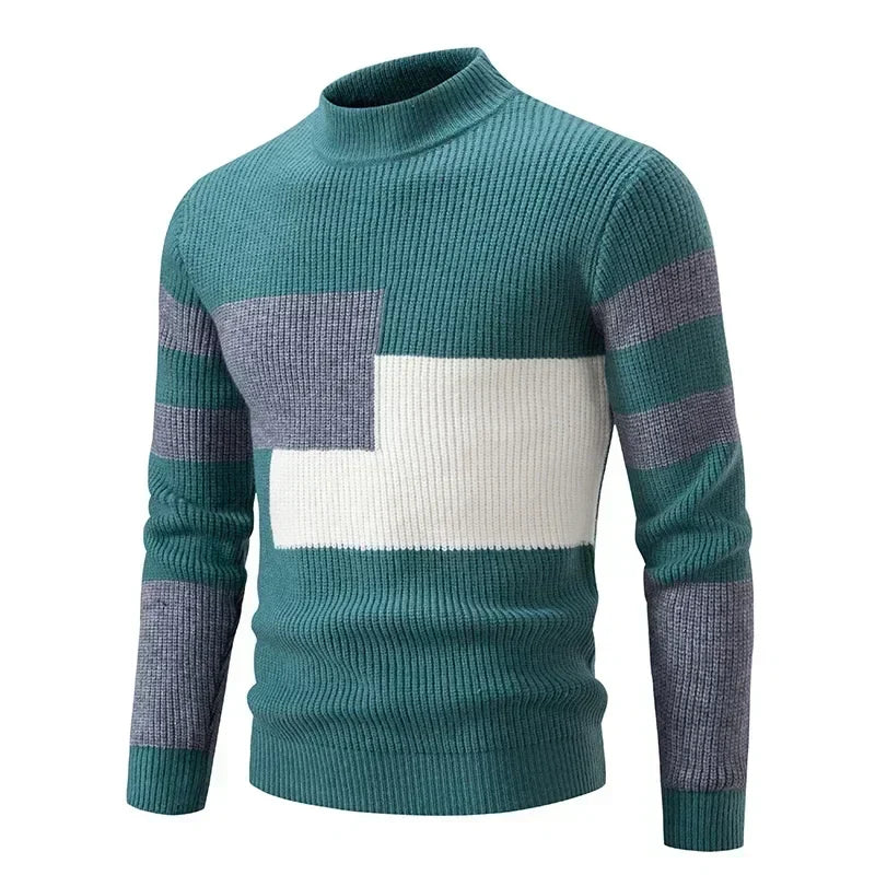 Men's Pullover in Ribbed Knit Sweater | Relvorn