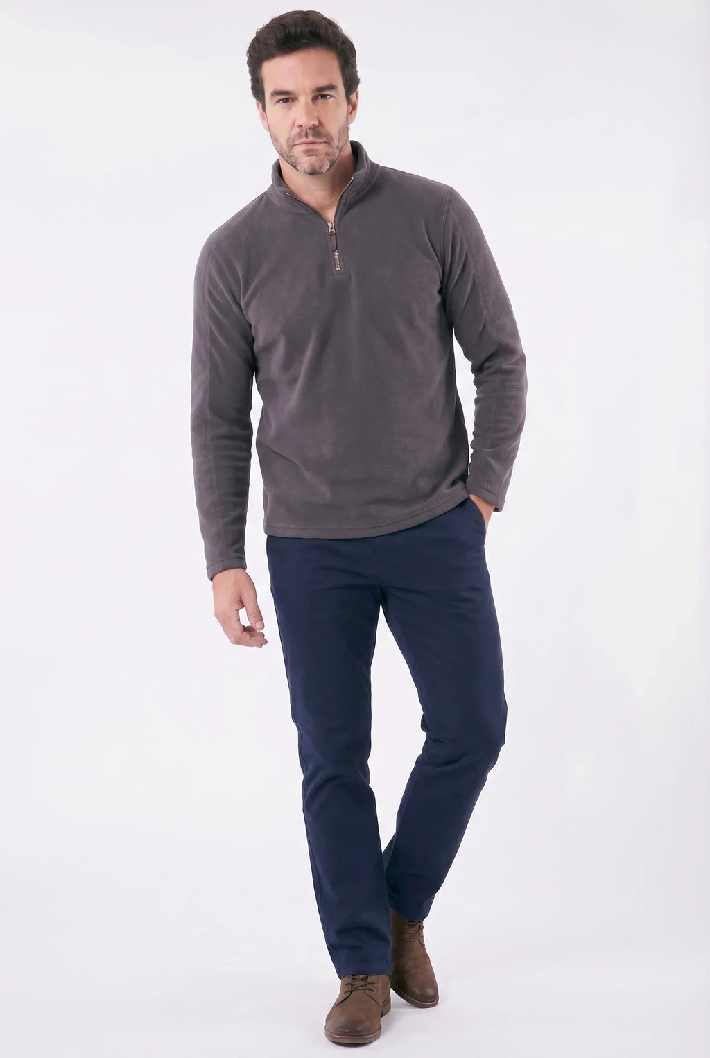 Men's Veron Quarter-Zip Sweater | Relvorn