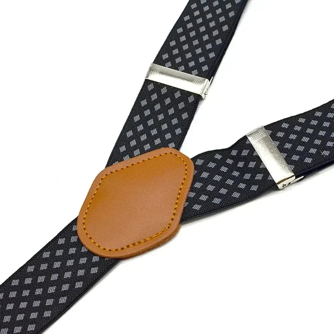 Men's Patterned Suspenders | Relvorn