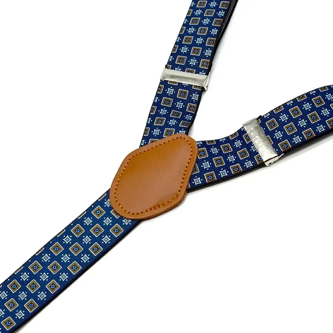 Men's Patterned Suspenders | Relvorn
