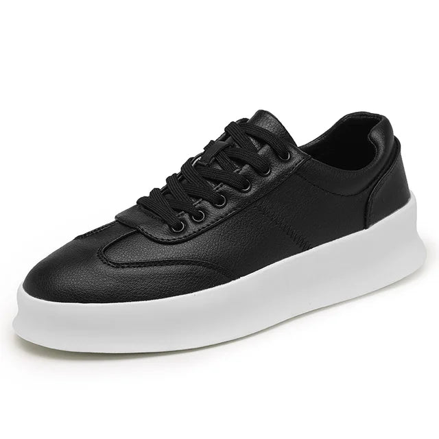 Men's Casual Leather Siena Trainers | Relvorn