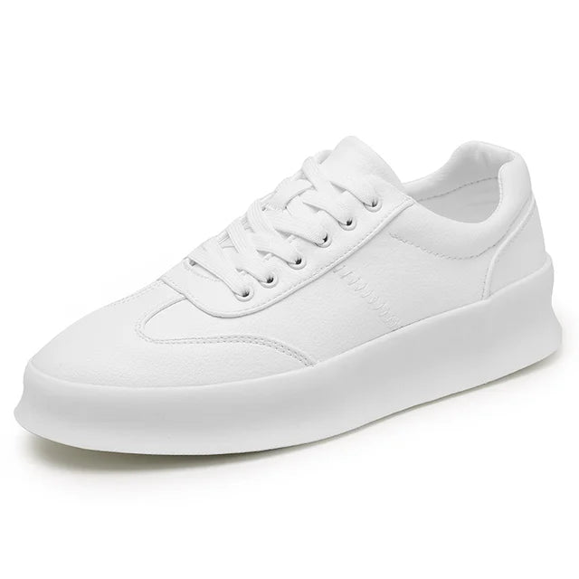 Men's Casual Leather Siena Trainers | Relvorn