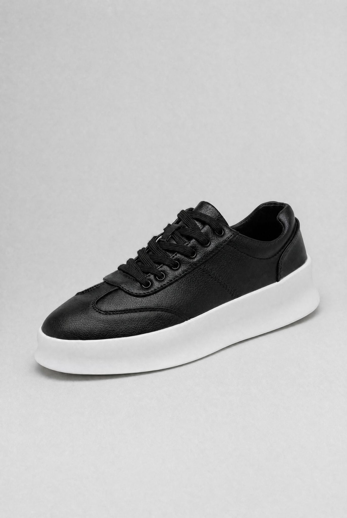 Men's Casual Leather Siena Trainers | Relvorn